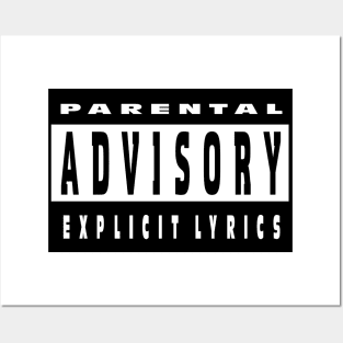 Parental Advisory Explicit Lyrics Posters and Art